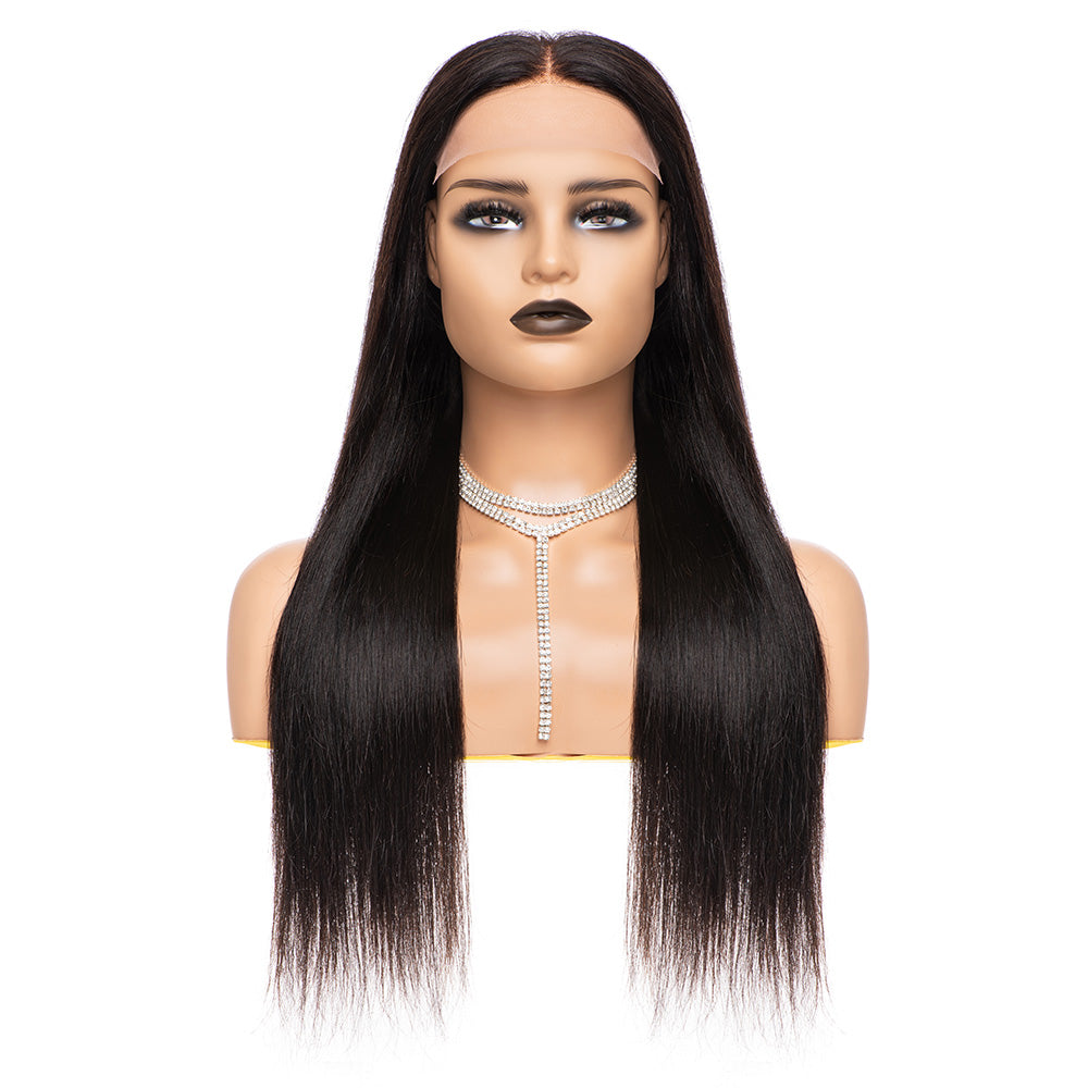 5X5 Wear Go Glueless Wig Pre-Plucked Hairline Straight Lace Wigs