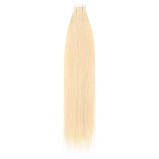 15A Tape-In Hair Extension #613 Blonde Straight High Quality Hair 40G